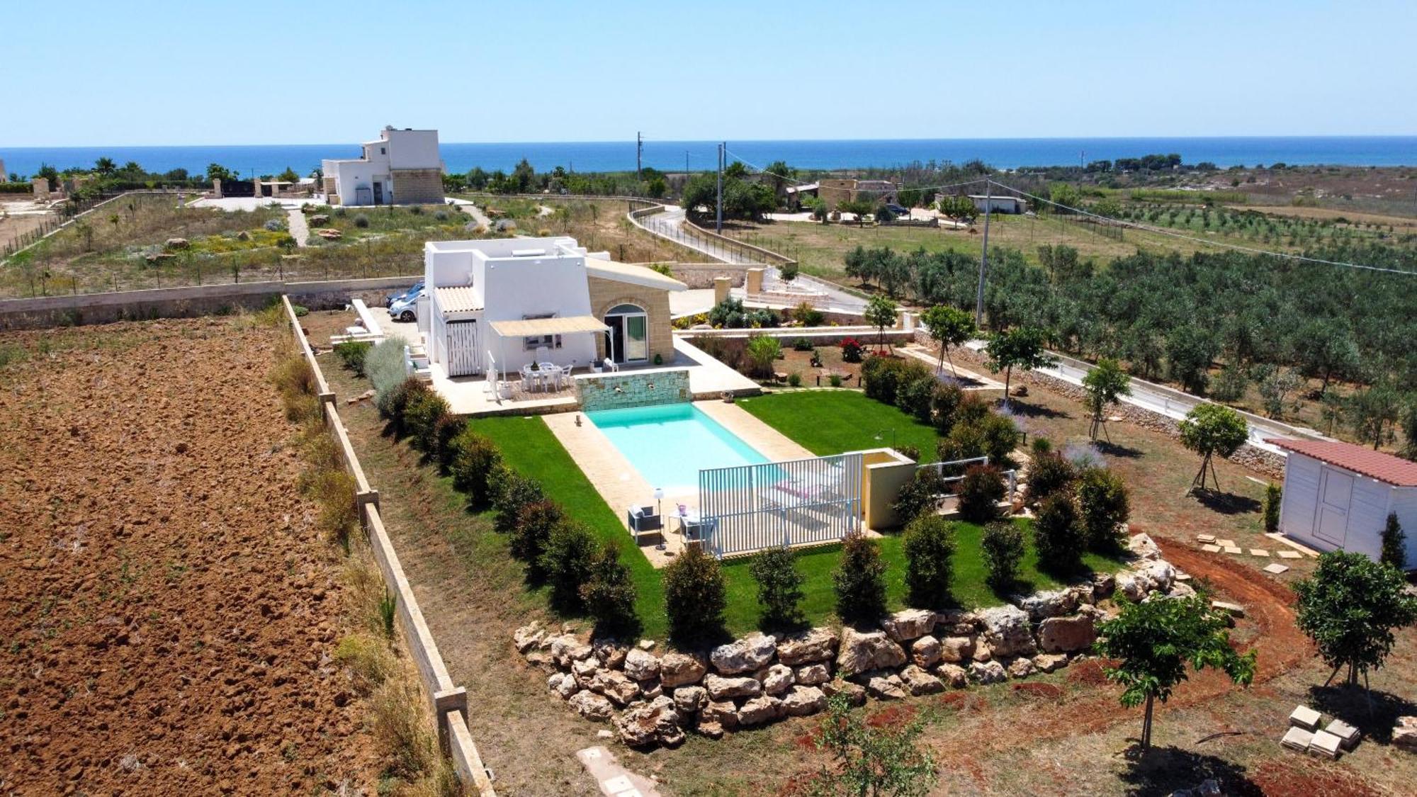 Villa Brezza Dello Ionio Marina Di Pescoluse Dış mekan fotoğraf